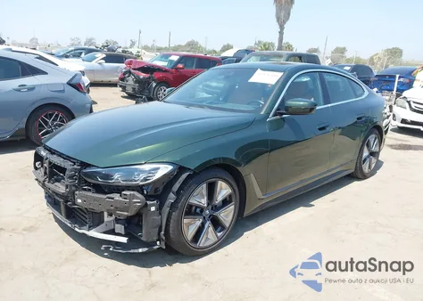 2023 BMW I4 Edrive40 z USA, uszkodzony, nr VIN WBY73AW04PFP38585